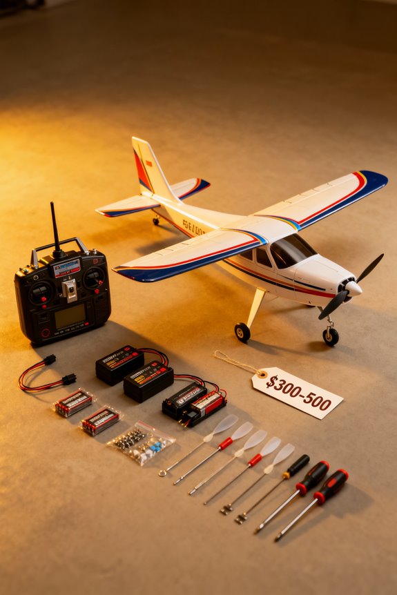 average rc plane startup cost