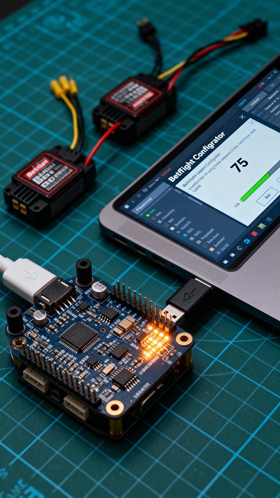 flashing firmware with betaflight