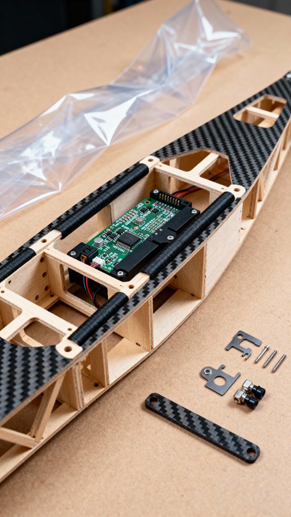 fuselage assembly for stability