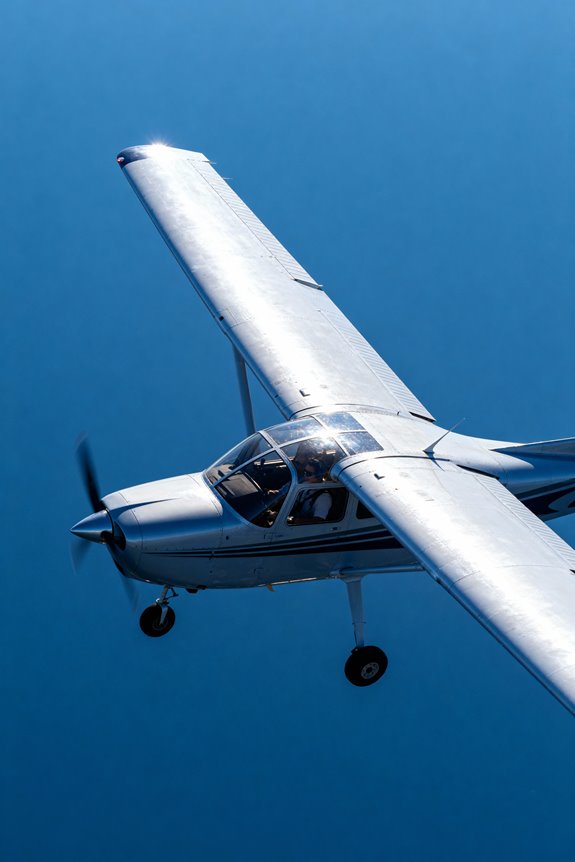high wing plane flight ease